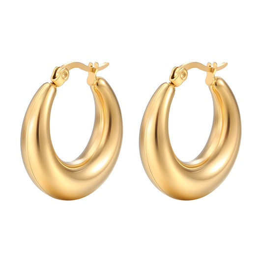 Luxe Swirl Hoops